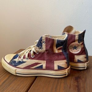 Converse All Star Union Jack sneakers - distressed look